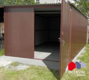 garaż blaszany 3 x 5