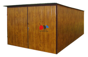 Garaże blaszane typowe / standardowe